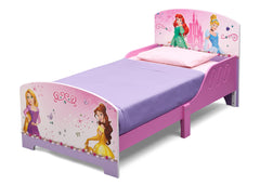 Delta Children Princess Wooden Toddler Bed, Left View a2a