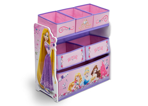 Princess Wooden Toy Organizer