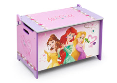 Delta Children Princess Wooden Toy Box, Right View a1a