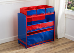 Delta Children Blue / Red Generic Wooden Toy Organizer, Room View a0a