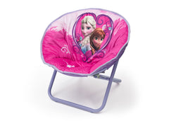 Delta Children Frozen Saucer Chair Left View a2a